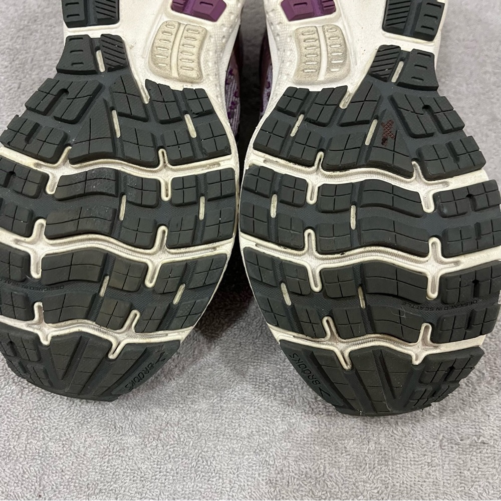 Brooks Ghost 13 Purple White 1203381B550 Women's 6.5B - Picture 9 of 10